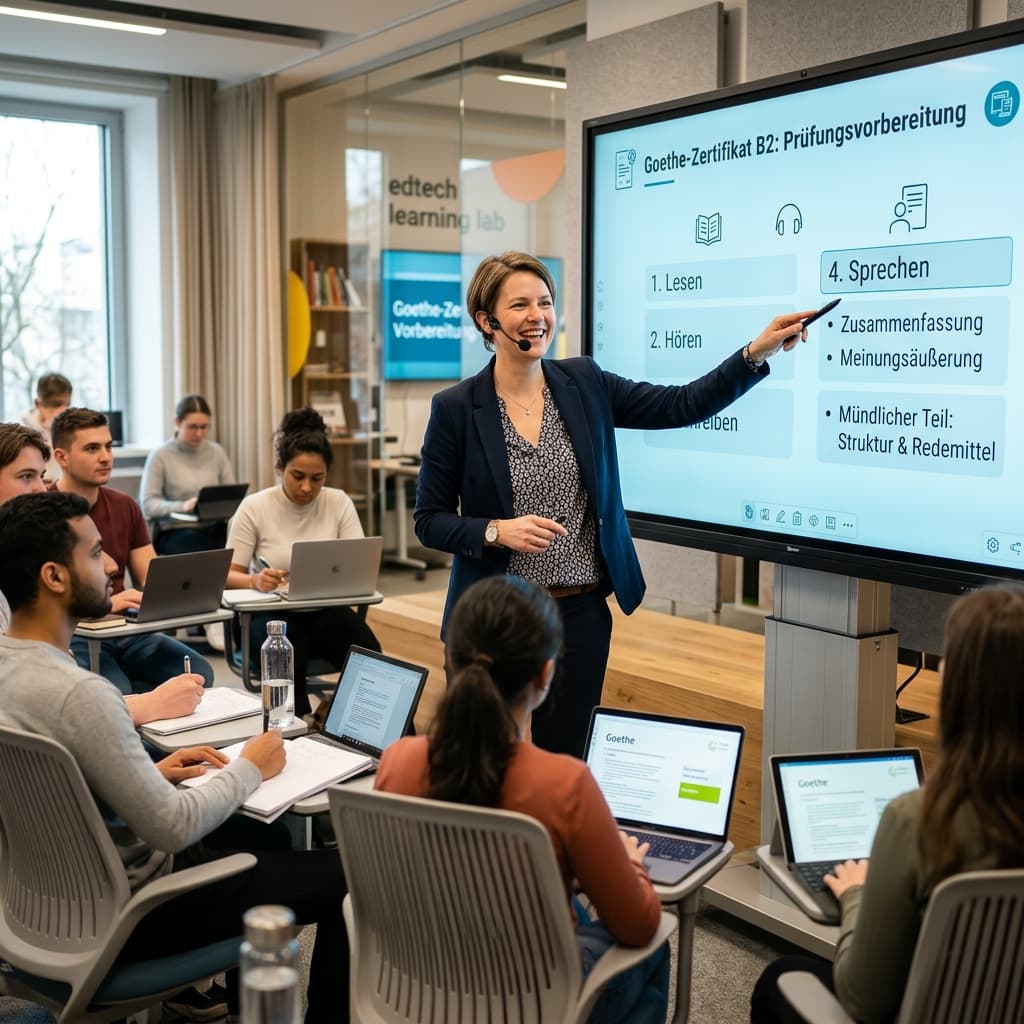 German Language A1 - B1 Goethe Certificate Course